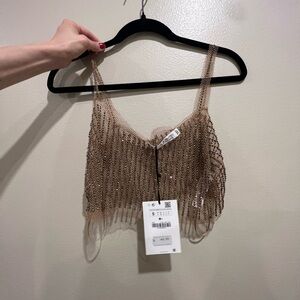 NEW sequence zara top